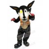 Wolf mascot costume