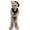 Wolf mascot costume