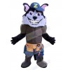 Wolf mascot costume