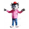 Wolf mascot costume