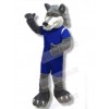 Wolf mascot costume