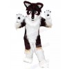 Wolf mascot costume