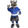 Wolf mascot costume