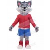 Wolf mascot costume