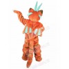 Wolf mascot costume