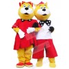 Tiger mascot costume