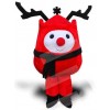 Snowman mascot costume