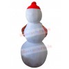 Snowman mascot costume