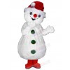 Snowman mascot costume