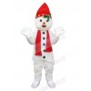 Snowman mascot costume