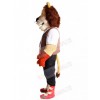 Lion mascot costume