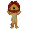 Lion mascot costume