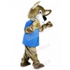 Leopard mascot costume