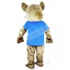 Leopard mascot costume