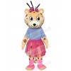 Leopard mascot costume