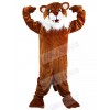 Leopard mascot costume