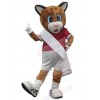 Leopard mascot costume