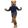 Leopard mascot costume
