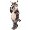 Leopard mascot costume