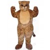Leopard mascot costume