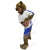 Leopard mascot costume