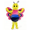 Pink Lightweight Butterfly Mascot Costume Animal