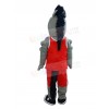 Mustang Horse mascot costume