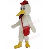 Stork mascot costume