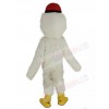 Stork mascot costume