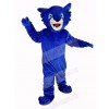 Blue Bobcats Mascot Costume Animal