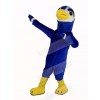 Strong Blue Hawk Mascot Costume Animal