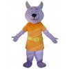wolf mascot costume