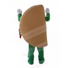 Cute Taco Mascot Costume Cartoon