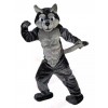 wolf mascot costume