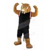 Leopard mascot costume