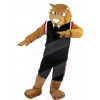 Leopard mascot costume