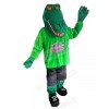 Crocodile mascot costume