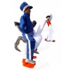 Swan mascot costume