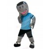 Shark mascot costume