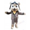 Pilot Mouse mascot costume