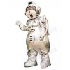 Astronaut Bear mascot costume