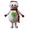 Snowman mascot costume