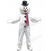 Snowman mascot costume