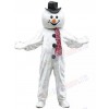 Snowman mascot costume