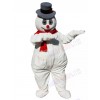 Snowman mascot costume