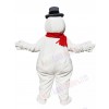 Snowman mascot costume