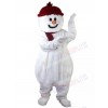 Snowman mascot costume