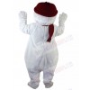 Snowman mascot costume