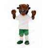 Brown Buffalo Bison Mascot Costume Animal