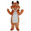 Squirrel mascot costume